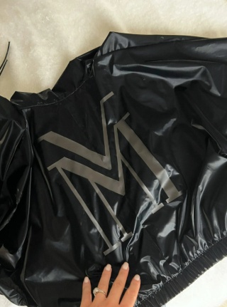 Kurtka FRONT TIP czarna - LA MANUEL