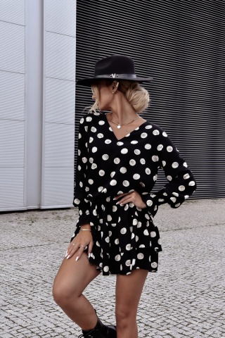 Sukienka w duże groszki FULL MOON - XANA