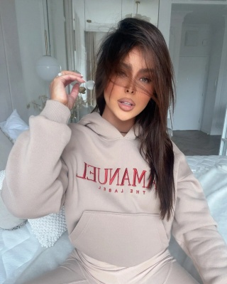 Bluza DEVIL beż - LA MANUEL