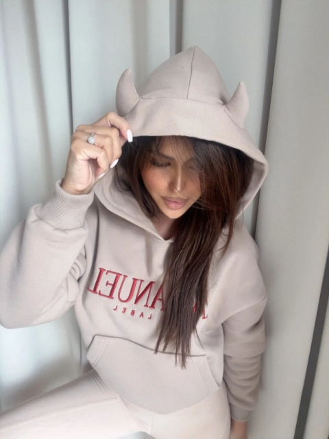 Bluza DEVIL beż - LA MANUEL