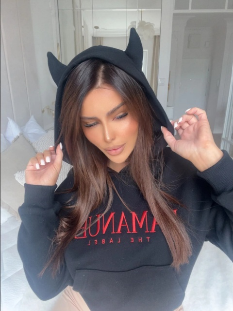 Bluza DEVIL czerń - LA MANUEL