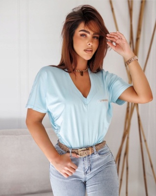 T-shirt Angel błękit - LA MANUEL